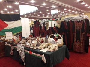 فلسطين تشارك في بازار خيري في موسكو