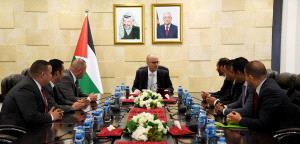 الحمد الله يبحث مع نقابة المحامين قانون الضمان الاجتماعي