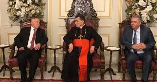 التميمي يلتقي البطريرك الماروني الكاردينال الراعي
