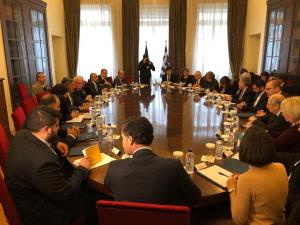 انعقاد اللجنة الوزارية الفلسطينية اليونانية المشتركة للمرة الأولى في أثينا