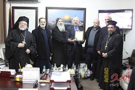 مجلس كنائس رام الله يكرم الأمين العام للهيئة الإسلامية المسيحية
