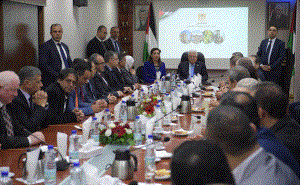 الرئيس يتفقد مقر الجهاز المركزي للإحصاء الفلسطيني