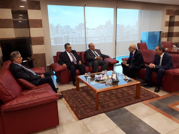 أبو زهري يبحث مع وزير التعليم اللبناني الأوضاع التربوية للاجئي