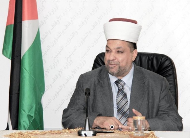 ادعيس يستنكر اقتحام وزير زراعة الاحتلال لساحات الأقصى