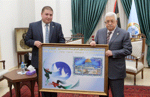 الرئيس يستقبل رئيس جمعية الأخوة والصداقة الجزائرية – الفلسطينية