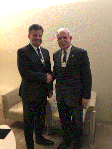 المالكي يلتقي وزير خارجية سلوفاكيا