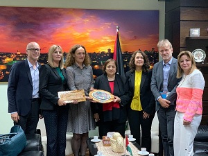 وزيرة الصحة تبحث مع المعهد الوطني النرويجي للصحة العامة تعزيز التعاون