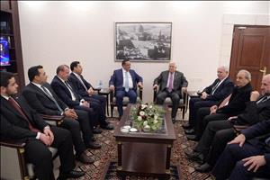 الرئيس يستقبل وزير الدولة لشؤون رئاسة الوزراء الأردني سامي الداوود