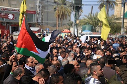 جنين: وقفات منددة بـ"صفقة القرن" ودعما للرئيس وللقيادة الفلسطينية