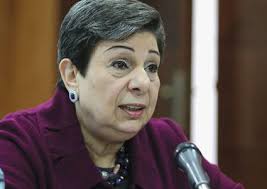 عشراوي: مسار الانتخابات والوحدة يتطلب دعما أوروبيا