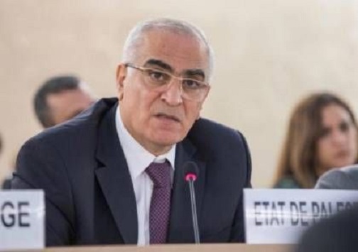 خريشة: مشاورات لعقد جلسة لمجلس حقوق الإنسان لبحث التصعيد الإسرائيلي