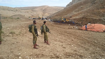 الاحتلال يهدم بركة زراعية في الأغوار الشمالية