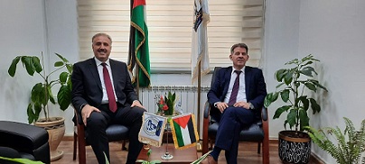 الوزير عساف يلتقي رئيس هيئة مكافحة الفساد