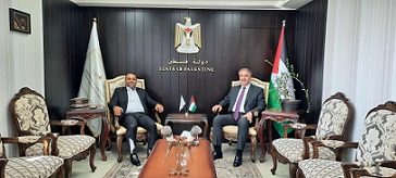 الوزير عساف يهنئ السوداني بتعيينه نائبا لرئيس التجمع الدولي للكتَاب