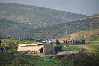 الاحتلال يحشد عشرات الجنود قرب خيام المواطنين ومستوطنون يعتدون على الرعاة في الأغوار الشمالية