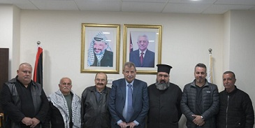 خوري يلتقي مجلس وكلاء كنيسة رقاد العذراء- عابود ورئيس وأعضاء مجلس بلدي الطيبة