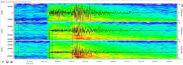 هزة أرضية تضرب شمال فلسطين