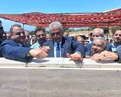 غنيم يفتتح مشاريع مائية في قطاع غزة