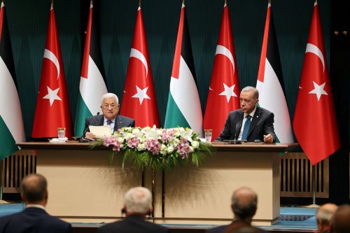 الرئيس في مؤتمر صحفي مع الرئيس أردوغان: نعول كثيرا على الموقف التركي الذي وقف دوما إلى جانب الحق الف