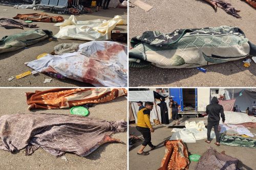 في اليوم الـ35 للعدوان: شهداء وجرحى بعد قصف الاحتلال مبنى العيادات الخارجية بمجمع الشفاء الطبي