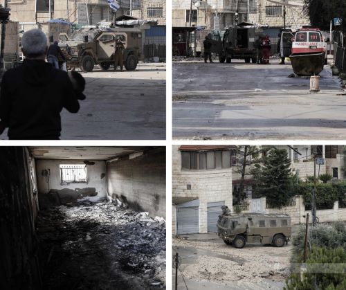 الاحتلال يواصل عدوانه على جنين لليوم الثالث: استشهاد شاب واعتقال مواطنين وقصف منزل