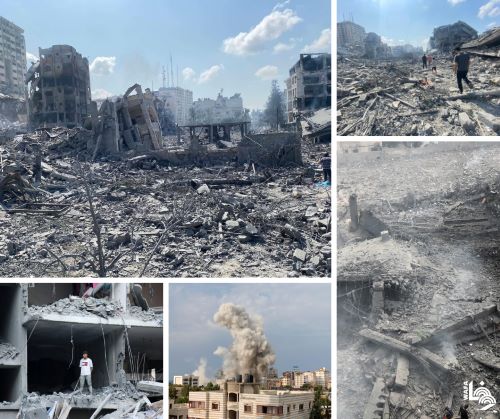 عشرات الشهداء بينهم صحفيان وجرحى في سلسلة غارات على قطاع غزة