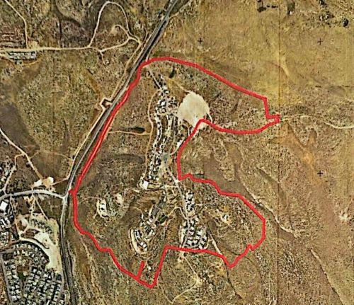 الاحتلال يستولي على 18 دونما من أراضي دير دبوان شرق رام الله