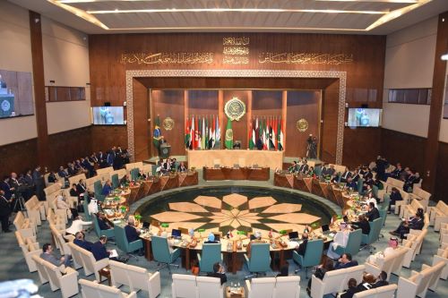 مجلس الجامعة العربية: تهجير شعبنا خارج أرضه "إعتداء على الأمن القومي العربي"القاهرة 15-2-2024 وفا- د