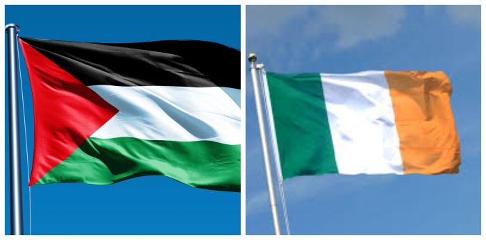 ايرلندا تعلن رسميا الاعتراف بدولة فلسطين وتوافق على إقامة علاقات دبلوماسية كاملة معها