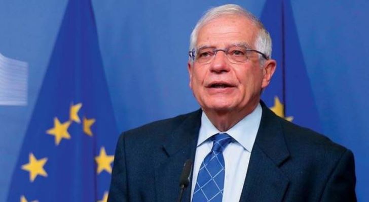 بوريل: الاتحاد الأوروبي لن يعترف بالتغييرات في حدود عام 1967