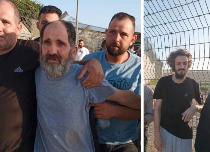 الافراج عن 40 اسيرا أظهرت ملامحهم تعرضهم لجرائم ممنهجة