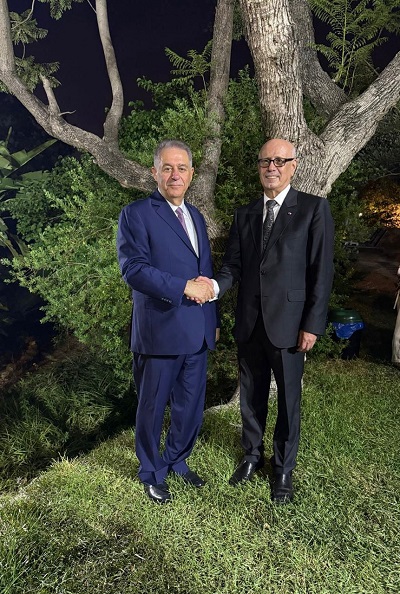 السفير دبور يلتقي عدداً من السفراء في لقاءات وداعية