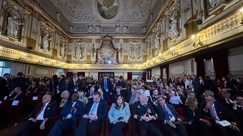 وزيرة الخارجية تشارك في الجلسة الافتتاحية لمؤتمر الحوار المتوسطي في إيطاليا