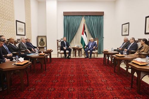 الرئيس يستقبل وكيل الأمين العام للأمم المتحدة للشؤون الإنسانية