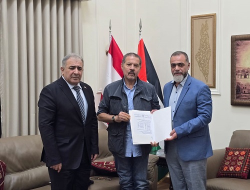 مفوضية الاقاليم الخارجية لحركة فتح تعين رياض ابو العينين اميناً لسر اقليم حركة فتح في لبنان