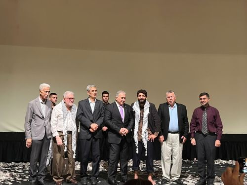 برعاية سفير دولة فلسطين في لبنان سعادة الدكتور محمد الاسعد افتتاح  مسرحية " قوم يابا" للفنان قاسم اس