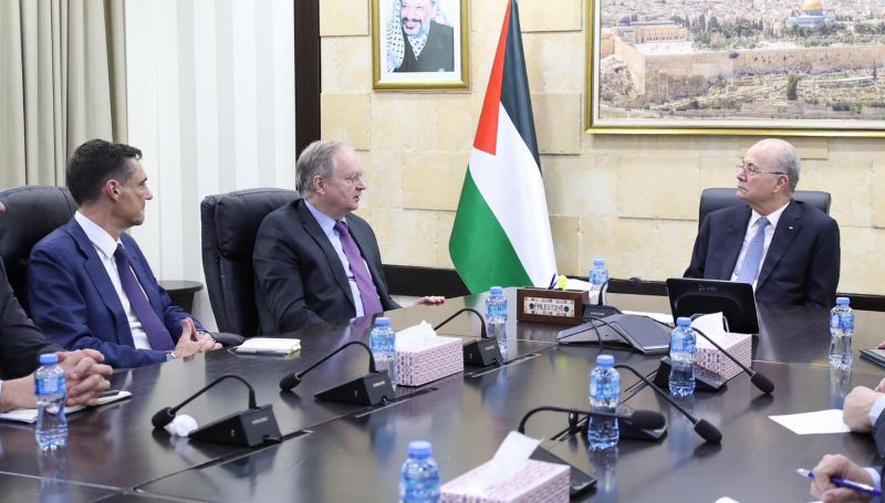 مصطفى يبحث مع مسؤولين أوروبيين تطورات الأوضاع وتلبية الاحتياجات الإغاثية والطارئة لأبناء شعبنا