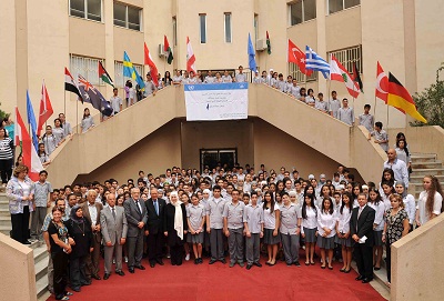 طلاب مدرسة الحاج بهاء الدين الحريري يعلنون دولة فلسطين في جلسة محاكاة للجمعية العامة للأمم المتحدة