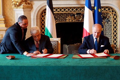 توقيع اتفاقية بين السلطة الوطنية وفرنسا لدعم الميزانية العامة
