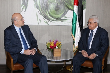 الرئيس يستقبل في نيويورك أمين عام الجامعة العربية ورئيس الوزراء اللبناني