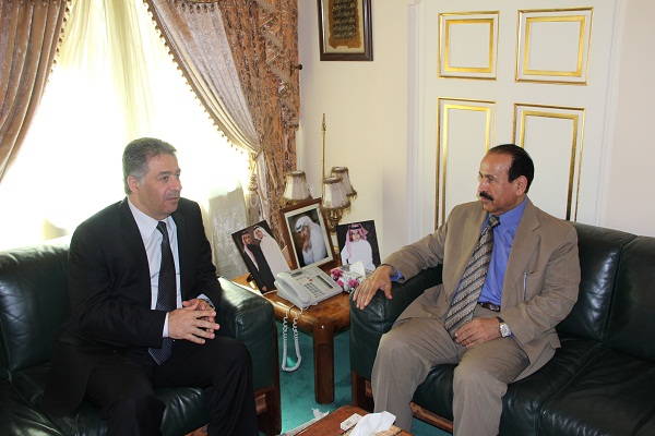السفير اشرف دبور يلتقي سفير المملكة العربية في لبنان