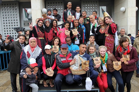 الرجوب يتوج الفائزين في ماراثون فلسطين الدولي