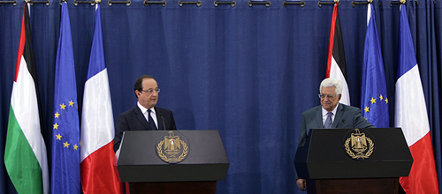 هولاند يطالب بجعل القدس عاصمة للدولتين الاسرائيلية والفلسطينية