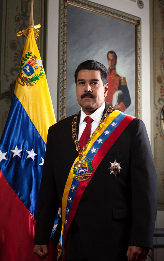 الرئيس الفنزويلي يتبنى القضية الفلسطينية كمبدأ من مبادئ الحزب الحاكم