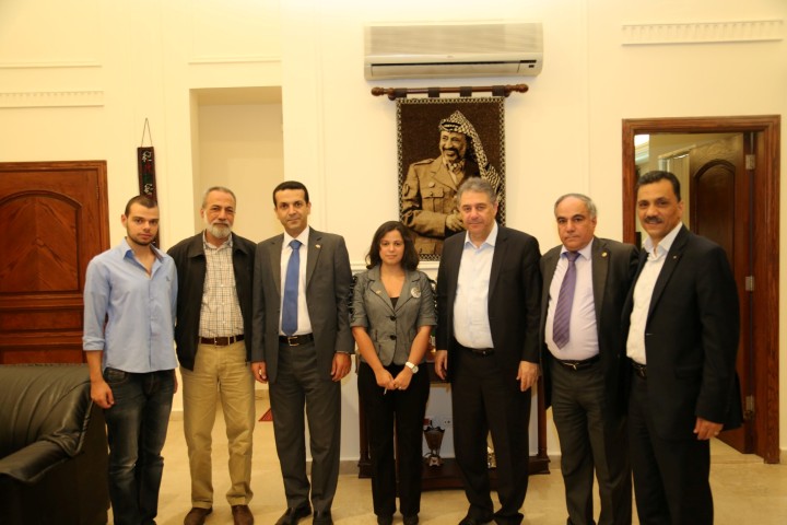 دبور يستقبل وفد جمعية انصار الوطن