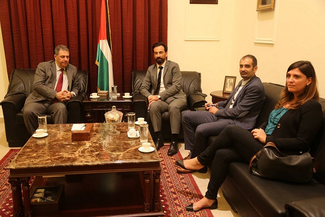 دبور يستقبل وفد الصليب الأحمر الدولي