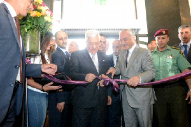 الرئيس يفتتح المتحف الفلسطيني