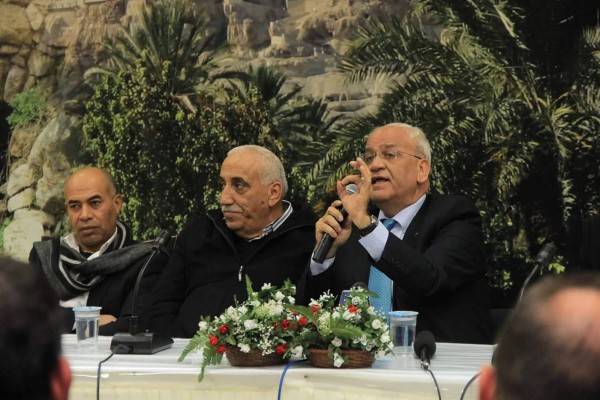 عريقات: تجفيف مستنقع الاحتلال مفتاح الاستقرار والأمن في المنطقة