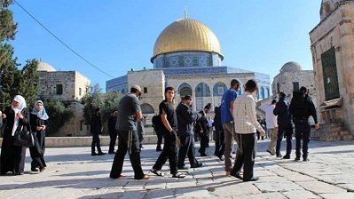 مستوطنون يجددون اقتحاماتهم الاستفزازية للمسجد الأقصى