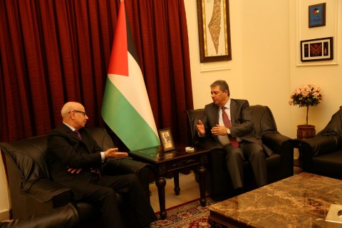 دبور يستقبل سفير المغرب كرين